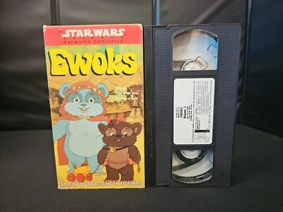 Ewoks Volume 1 (VHS 1990) Star Wars Trilogy Animated Collection FREE SHIPPING  - Image 1 of 4