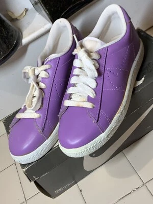 Vtg 1983 Dead Stock W/Box Nike Racquette  Pastel Lil Size 6  Women's Leather - Image 1 of 4