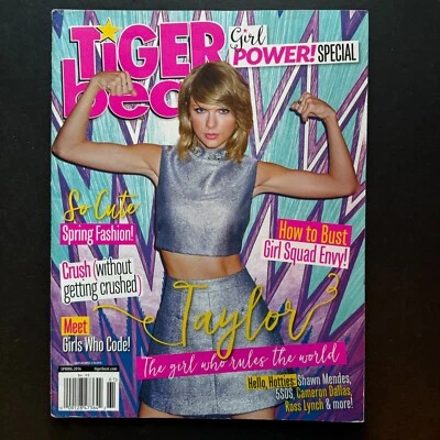 TIGER BEAT Magazine Spring 2016 Tayor Swift w/Poster Ariana, Zendaya, Selena Foto 1 de 4