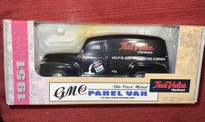 ERTL True Value Hardware 1951 GMC Chevy Panel Van 1:25 Locking Coin Bank DieCast - Picture 1 of 12