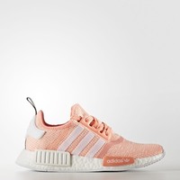 adidas nmd r1 heather grey raw pink