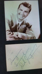  SCHLITZ BREWING CO ESTATUA DE LA LIBERTAD POSTAL FIRMADA POR EL COMPOSITOR DICK JURGENS - Imagen 1 de 4