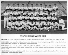 1967 CHICAGO WHITE SOX 8X10 TEAM PHOTO BASEBALL PICTURE MLB