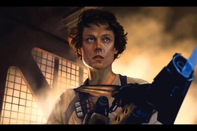Póster Alien Ellen Ripley arte de pared decoración del hogar impresiones fotográficas 16x24, 20x30, 24x36" Foto 1 de 4