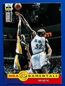 1996 Upper Deck NBA FUNDAMENTALS #184 Shaquille O'Neal Neuwertig oder besser - Bild 1 von 3