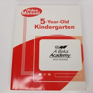 Beka Academy Video Manual 5 Year Old Kindergarten Book - Imagen 1 de 3