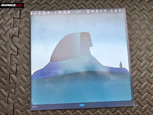 Vintage Elton John - Empty Sky - 1975 12" Vinyl Record Album Sleeve - Imagen 1 de 3
