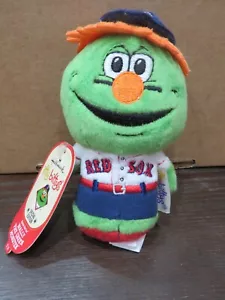 Hallmark Itty Bittys - WALLY - RED SOX- THE GREEN MONSTER- MASCOT-BASEBALL-NWT - Picture 1 of 2