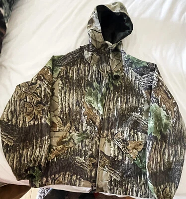 Walls Camo Lined Hoodie Jacket Large - Image 1 of 4