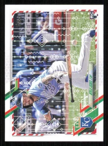 2021 Topps Walmart Holiday #HW71 Kyle Isbel Rookie - Picture 1 of 2