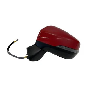 2021-2022 SUBARU XV CROSSTREK Left Door Mirror Red M7Y  Turn Signal OEM - Picture 1 of 9