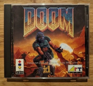 3DO Doom (Panasonic, Sanyo, GoldStar) Disc & Manual. RARE Tested & Working - Picture 1 of 5