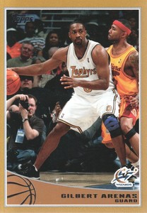 2009-10 Topps Gold Basketball #312 Gilbert Arenas 0503/2009