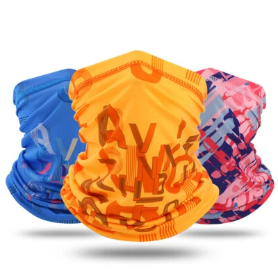 Cooling Neck Gaiter Bandana Face Mask Sun UV Half Face Scarf Mask for Men Women - Image 1 of 4