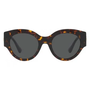 Gafas de sol Versace VE4438BF-108-87 52 VE4438BF marco Habana lentes gris oscuro - Imagen 1 de 6