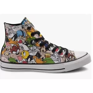 Converse Chuck Taylor Looney Tunes Canvas High Top Cartoon Sneaker W6/M4 - FADED - Bild 1 von 9