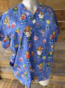 scrub top 2xl Bears - Picture 1 of 5