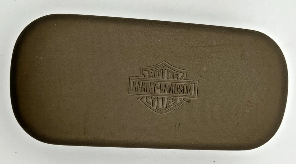 Harley-davidson Hard Sunglasses Case Two-Tone Black & Gray - Image 1 of 4
