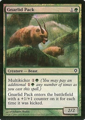 MTG - Worldwake - Gnarlid Pack - 2X - Foil - NM - Image 1 of 1