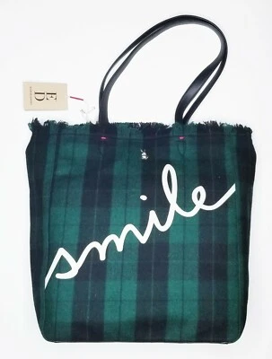 Bolso de Mano ED Ellen DeGeneres Oax Oax Verde Tartán Foto 1 de 3