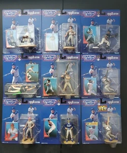 1998 Starting Lineup MLB Baseball Lot of 18 Ken Griffey Jr. Action Figure - Picture 1 of 5