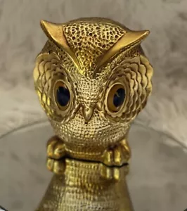 Vintage Freeman McFarlin Potteries of California Owl Figurine 7"Tall Coin Bank - Picture 1 of 9