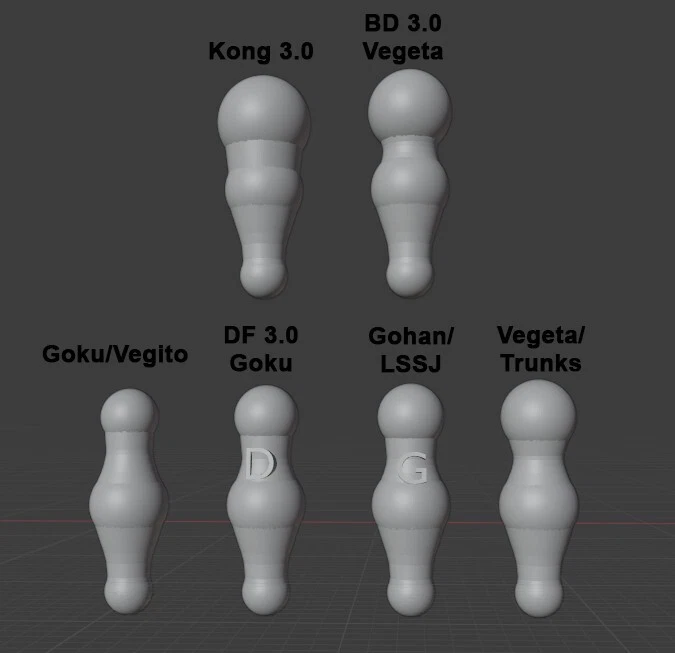 Clavijas de cuello de conversión de cuerpo SHF 2.0 - ¡LEER DESCRIPCIÓN! Foto 1 de 1