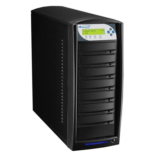 1-6 Network DVD CD Disc Duplicator Copier USB 3.0 + 320GB HDD SHARKNET-6T-DVD-BK - Image 1 of 4