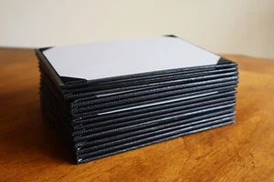 14 Frame Black Certificate Award Document Diploma Synthetic Party 7x5" Wall Desk - Picture 1 of 14