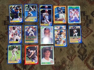 1990 Score baseball cards - Select pick thru cards- set