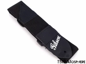 Gibson Black Nylon GUITAR STRAP, for Les Paul Studio Session Accessories - Picture 1 of 1