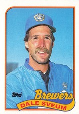 Dale Sveum 1989 Topps #12 Milwaukee Brewers