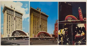 3 postales publicitarias de The Mint Hotel Casino Las Vegas de 5,5 x 3,5 pulgadas - Imagen 1 de 2