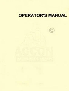 Manual del operador de neumáticos de lujo BROADMOOE 425 424 - Imagen 1 de 1