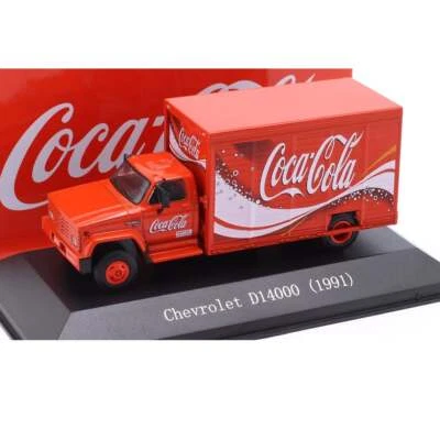 1:72 chevrolet D14000 1991 COCA COLA DeAgostini furgone Diecast - Immagine 1 di 2