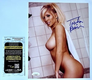 Tasha Reign JSA signed 8x10 Photo Sexy Naughty America Adult Star 🔥Nude Rare - Picture 1 of 3