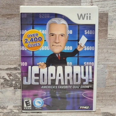 Nintendo Wii Jeopardy Video Game - BRAND NEW - SEALED - Image 1 of 4
