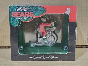 Christmas At Sears Miniatures 1995 Limited Edition Collection Prime Fit Cycle - Bild 1 von 6