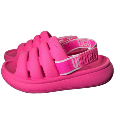 Scarpe sandali UGG donna sport yeah rosa slide donna taglia 5 slingback