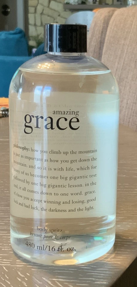 Filosofia ~ AMAZING GRACE ~ Spritz Corpo Perfumado 16 fl oz NOVO E LACRADO ~ RARO - Imagem 1 de 1