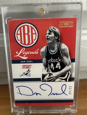 National Treasures ABA Legends 2012-13 firmas automáticas Dan Issel #84/99 KY Foto 1 de 4