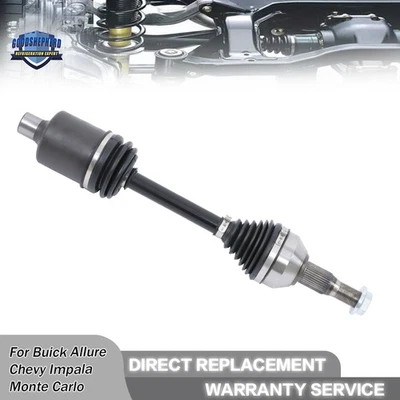 Conjunto de eje CV delantero izquierdo para Chevy Impala Oldsmobile Silhouette sedán 4 puertas Foto 1 de 4