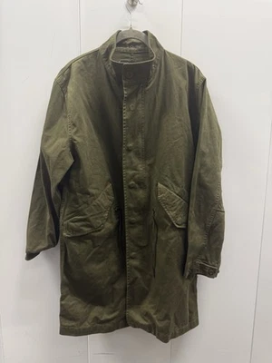 Stüssy Olive Green Fishtail Parka Jacket Size Small – Streetwear - Image 1 of 4