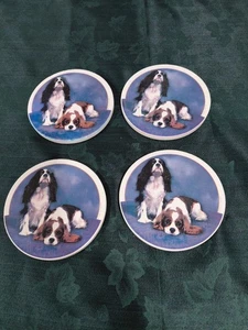 Thirstystone Untersetzer Set Cavalier King Charles Spaniels - Bild 1 von 5