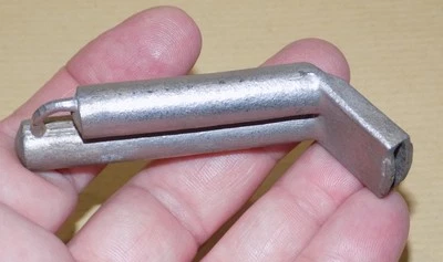 ANCIEN SIFFLET EN ALUMINIUM - Photo 1/3