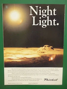 2/1994 PUB THIOKOL CORPORATION NITE-LITE FLARES MILITARY SURVEILLANCE AD - Picture 1 of 1