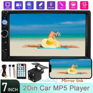 Android GPS Estereo De Pantalla Para Coche Carro MP5 Radio USB Mirrorlink+CáMara - Picture 1 of 20