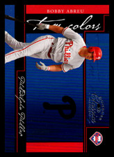 2005 Donruss Classics Team Colors Bobby Abreu /800 #TC-6 Philadelphia Phillies