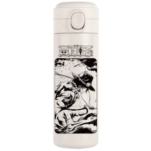 One Piece Edelstahl Trinkflasche water bottle Isolierflasche thermos cup 450ML - Picture 1 of 4