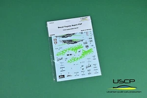 1/24 USCP 24A059 Toyota Supra F&F Decals - Picture 1 of 3